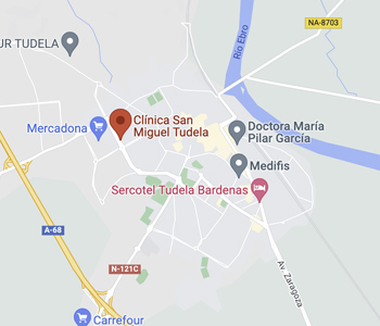 Localización Clínica San Miguel Tudela Cita Previa
